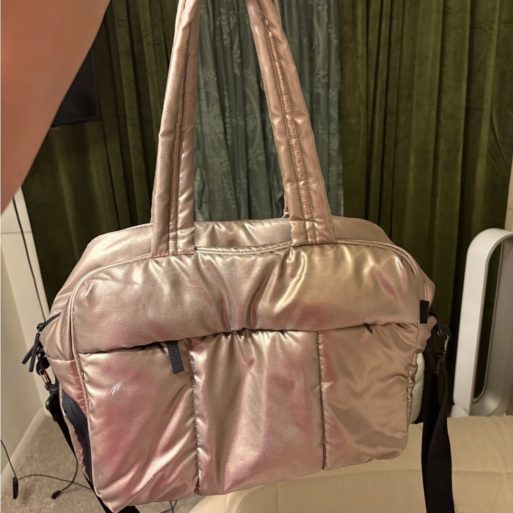 Calpak Gold Quilted Travel Bag limited
